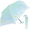 Folding Umbrella, Mint Blue