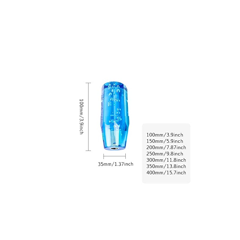 Sakali Crystal Diamond Gear Shift Knob, Acrylic Car Modification Stick