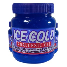 Ice Cold, Gel Frío, Gel Dolores Musculares, Gel Analgésico