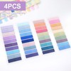 Qufiiry 800 Pieces Sticky Tabs, Colorful Book Tabs, Sticky Notes