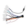 ViaBecs 16PIN Car aftermarket Radio Wiring Harness for Toyota Camry