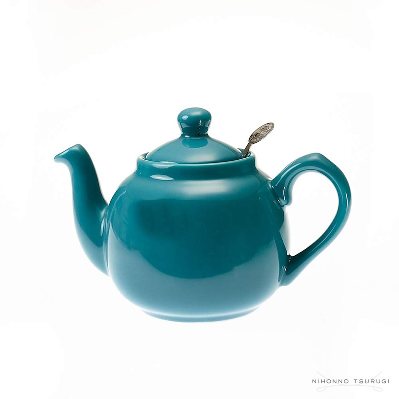 London Pottery Farmhouse Teapot Aqua 2 Cup