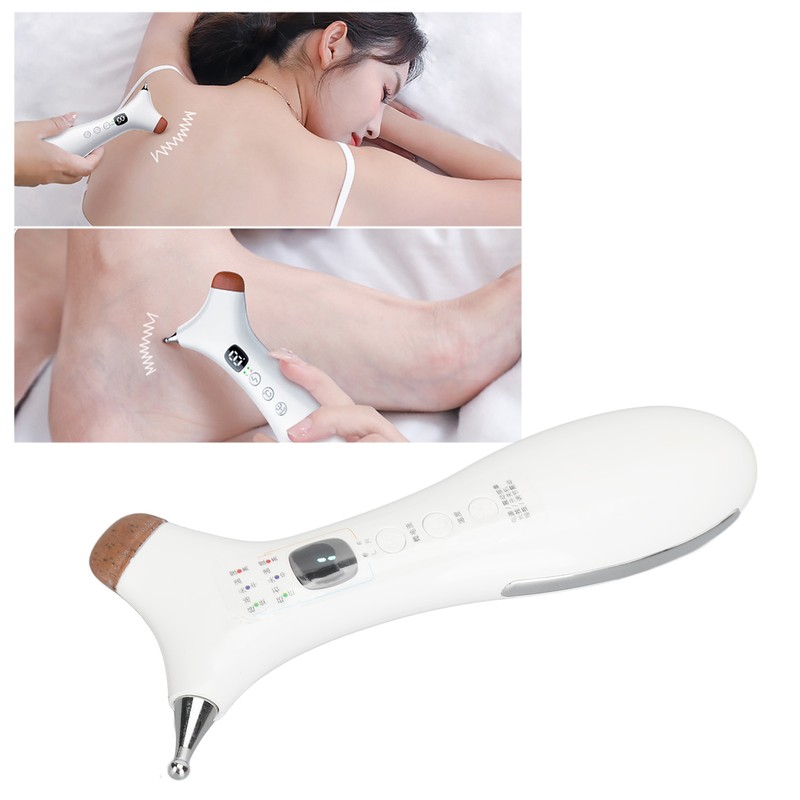 Electric Acupoint Massage Pen Heating Microfrequency Vibration Pluse Eye Relaxtion