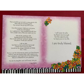 Blue Mountain Arts Greeting Card I'm so thankful you're my daughter