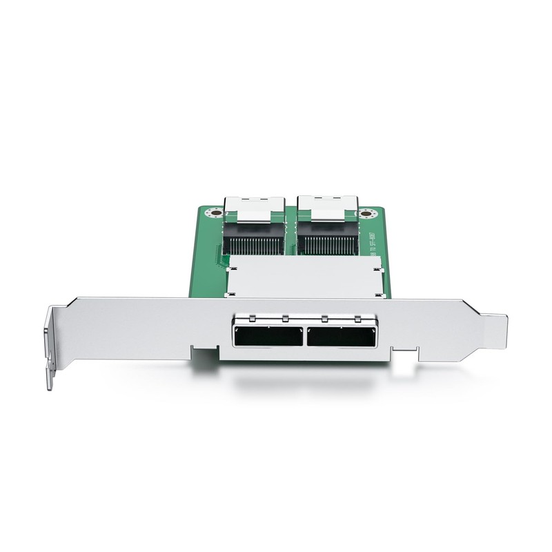 Dual Mini SAS SFF-8088 to SFF-8087 Mini SAS Adapter, with