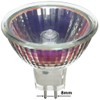 (3)-Bulbs-G8-25W-JCDR-120V BI-PIN Clear 120Volts 25 Watt MR-16 GU8