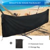 Hammock Cover Waterproof, 112'' 420D Heavy Duty Oxford Cover with