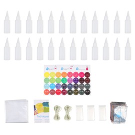 Ciieeo 1set Tie Dye Colors Permanent Dye for Clothing Decorating Kits for Girls Boys and Girls Shirts Scarves and Family Fun Safe Easy to Use