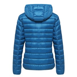 wantdo Women's Light Weight Down Jacket Packable Insulated Coat (Acid Blue Small)