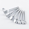 Leather Craft Tools - Juego de punzones de medio redondo,