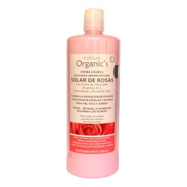 Crema Relajante Solar De Rosas Con Aceite De Almendras 1lt. Rosas