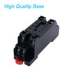 mxuteuk 2pcs HH52P DC 12V Coil 8 Pin 5A DPDT