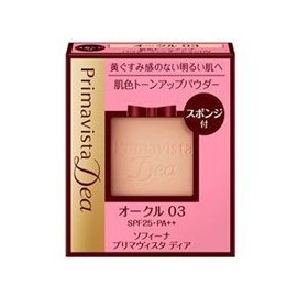 Kao Sofina Prima Vista Deer Powder Foundation UV Refill SPF25, 0.3 oz (9 g), OC03 4901301287373