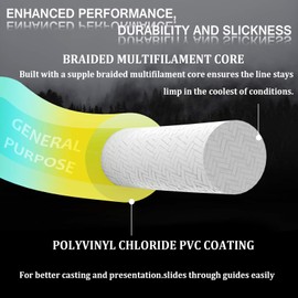 Maxcatch Saltwater Fly Fishing Line, Weight Forward Floating, with Two Welded Loops (Sand&Aqua, WF9F/F-100FT)