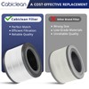 Vista 200 Air Purifier Replacement Filter Compatible with LEVOIT Vista