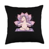 Funny Unicorn Pilates Reformer Workout Throw Pillow