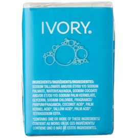 Ivory Bar Soap, 3.1 oz bars, 3 ea (Pack of 12)