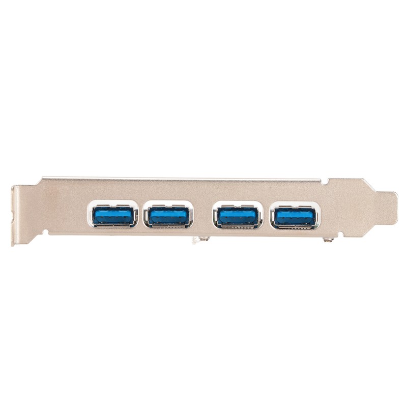 USB3.0 Expansion Card 5Gbps Transmission VIA Chip 4 Ports Enclosed