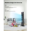 Uthfy Tower Fan for Bedroom, 80 Oscillating With Remote, 7.5H