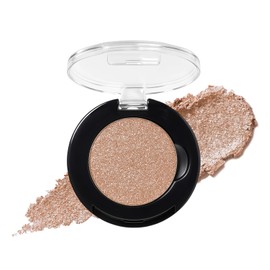 YiGuMy Refillable Eyeshadow Palette - Matte/Glitter/Duo-Chrome Pressed Powder & Cream Formula, Neutral/Shimmer/Smokey Multichrome, Travel-Friendly Iron Pan Refills (Glitter, D50)