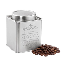 Zassenhaus Mocca Storage Container, Grey, 250 g