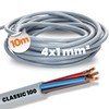 Lapp 00102044 Ölflex Classic 100 Control Cable 4 x 1 mm² without Green/Yellow Protective Conductor I 4 Core Cable I Colour-Coded PVC Cable 4 Core 10 m