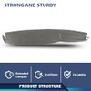 PIT66 TPE Dash Cover Dashboard Gray Compatible with Dodge Ram
