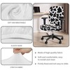 Talayituse Cow Pattern Office Computer Chair Seat Covers, Soft Stretch
