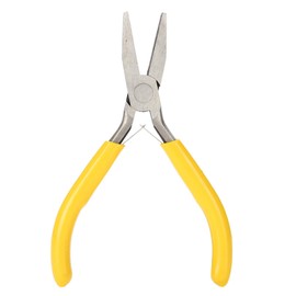 ANKROYU Professional Jewelry Pliers Tools Kit 9PCS Flat Bent Nose Pliers Set with Storage Box for DIY Jewelry Making Wire Work Beading Gift Packaging Yellow