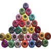 30 VARIEGATED ANCHOR Embroidery Pearl Cotton. No.8 (85 Meters each)