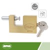 Amig - Rectangular Security Padlock with bar | Includes 2
