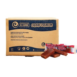 BOCADILLOS EL CARIBE Bocadillo de Guayaba Premium x 300 UND (Colombian Bocadillo) 300 Unidades (300 Units)