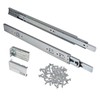 Gobrico 6Pairs(12pcs) 22-Inch Full Extension Telescopic Side/Rear Mount Drawer Slides