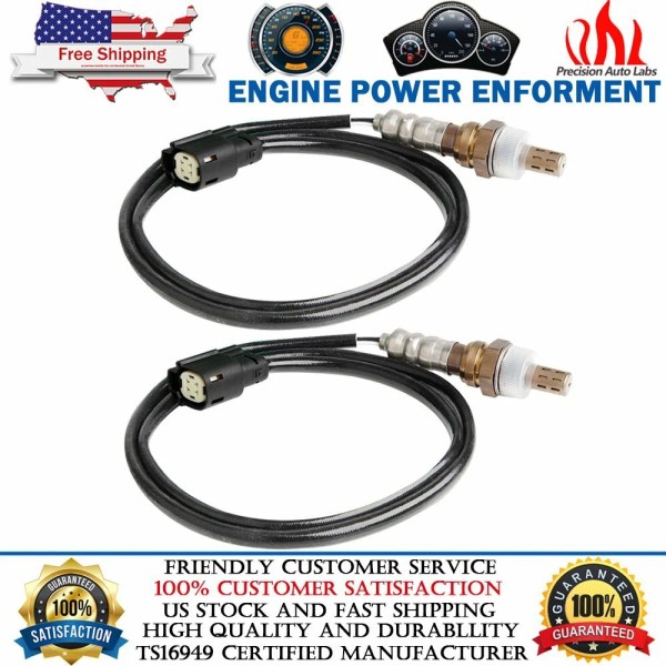 Precision Auto Labs 2PCS O2 Oxygen Sensor Downstream For Ford