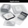 8 x 10inch Clear Bubble Out Bag Pouches, Yision 50PCS