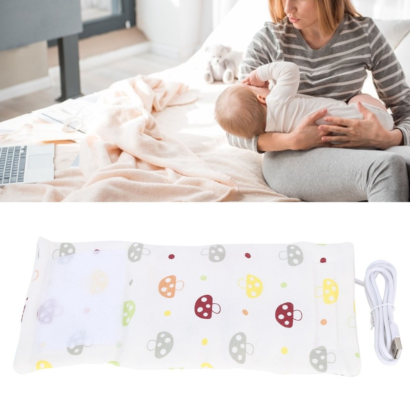 Baby Bottle Warmer Cartoon Portable USB Milk Bottle Heated Insulated