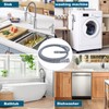 twoonto Drain Hose Extension for Washing Machines, 2M Universal Washing