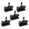 Timunr 5Pcs AXA 250-102 Quick Change Tool Post Holder Quick