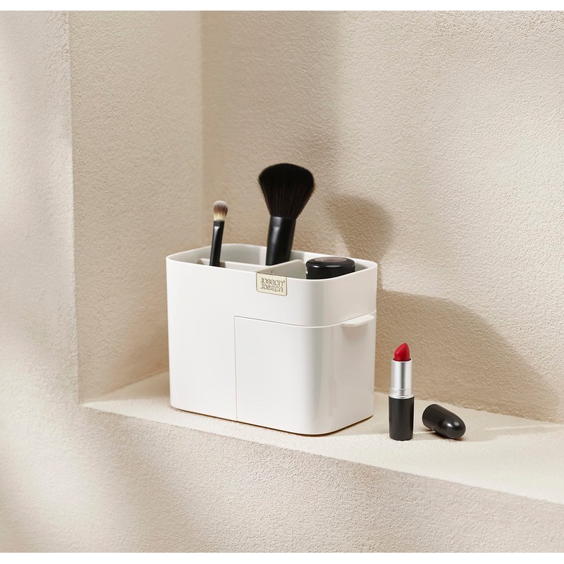 Viva Compact Cosmetic Organiser with Drawer, Shell