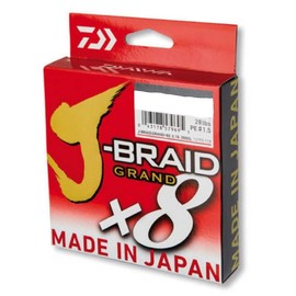 Daiwa J-Braid Grand X8 0.16 mm - 135 m Grey Light