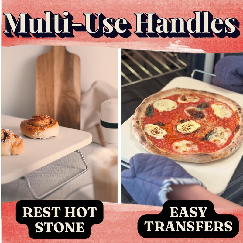 Pizza Stones for Oven - Pizza Stone for Grill with