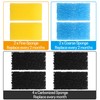 AquaMiracle Aquarium Filter Replacement Sponge, Fish Tank Filter Replacement Parts,