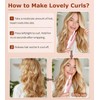 Auto Hair Curler, Automatic Curling Iron with 4 Temperature &