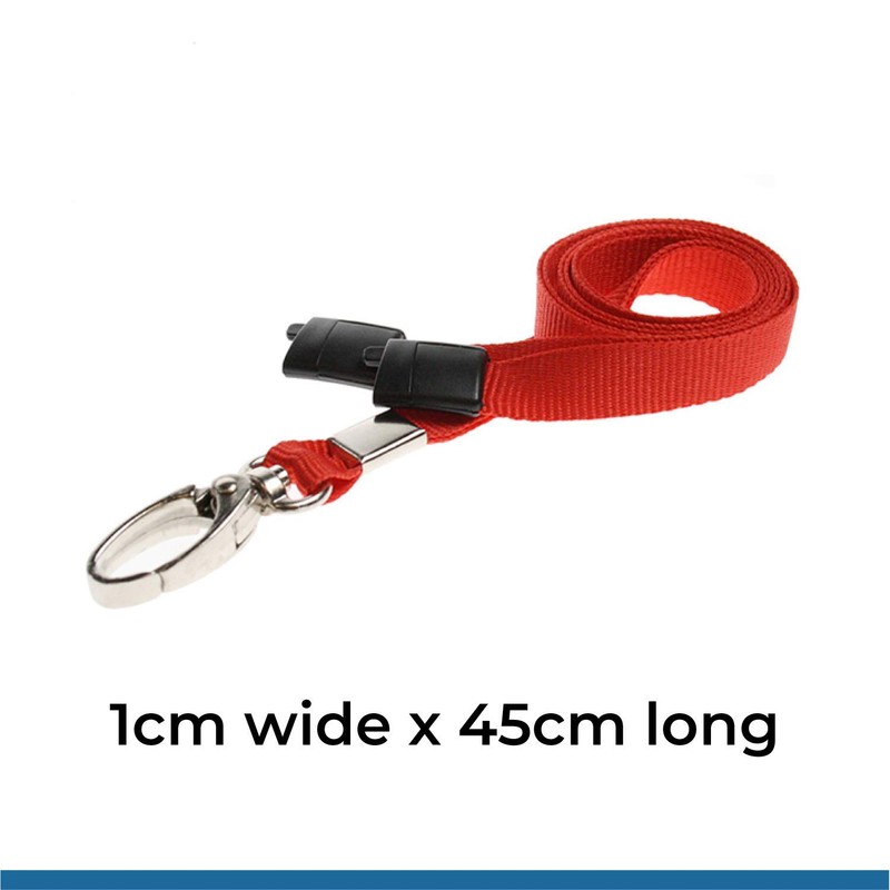 PCL Media ltd Red Lanyard for use with Rigid ID
