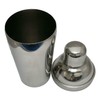 Golf Ball Cocktail Shaker Mixer with Built in Strainer Free