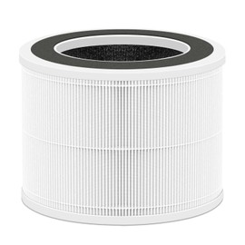 Can-Meageren Replacement Filter Compatible With Chuboor PJ-01, Also Compatible With Shunrenfu ZHIBO C40 Pro-PJ01 Air Purifier, H13 True HEPA 3-stage Filtration, 3-in-1 High-efficiency (2-Pack)