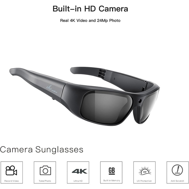OhO - anteojos de vídeo 4K Pro, resolución de 24