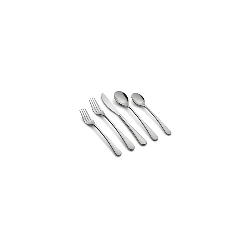 Cambridge Silversmiths Xyla Satin 20-Piece Flatware Set, Service for 4