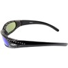 Global Vision Marilyn Women's Ladies Padded Motorcycle Sunglasses Bling Black