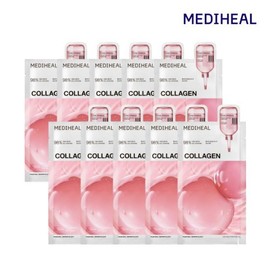 Mediheal Collagen Essential Mask Core Elasticity 10 Sheets / 메디힐 콜라겐 에센셜 마스크 코어 탄력 10매